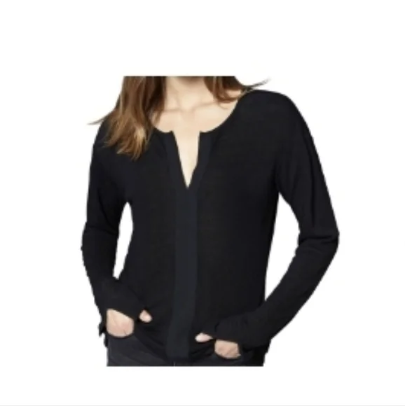 Sanctuary Women's Long Sleeve Top Black XL - Picture 1 of 7